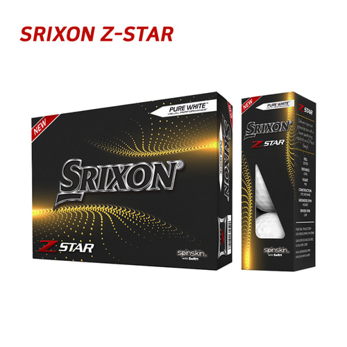 [Dunlop] SRIXON Z STAR White 12구